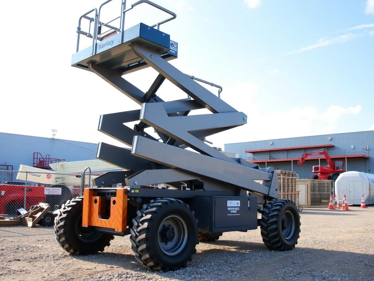 Rough Terrain Scissor Lift — representative image